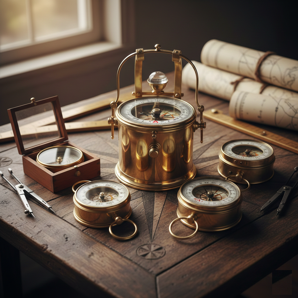 Navigational Aids , Compasses