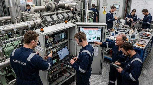 Maintenance and Repair of Automation and Control Systems for Main Propulsion and Auxiliary Machinery