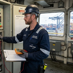 Maintenance and Repair of Electrical, Electronic, and Control Systems for Cargo Handling Equipment