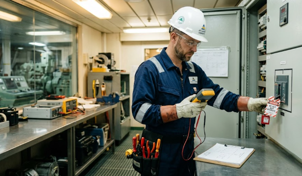 Safety Requirements for Working on Ship Electrical Equipment