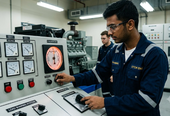 Synchronization, Load Sharing, and Generator Changeover