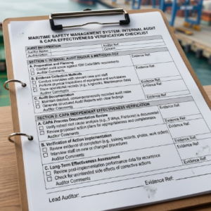 Auditing Processes & Verification of Corrective Actions